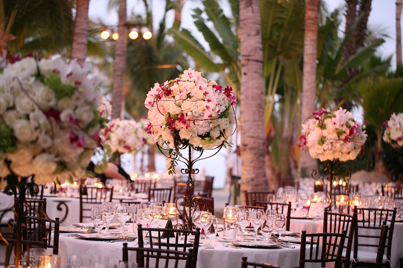 tall floral centerpieces for beach weddings elena damy floral design 800