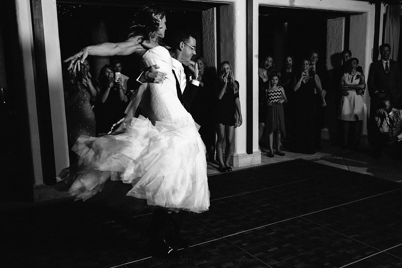 first dance las ventanas weddings