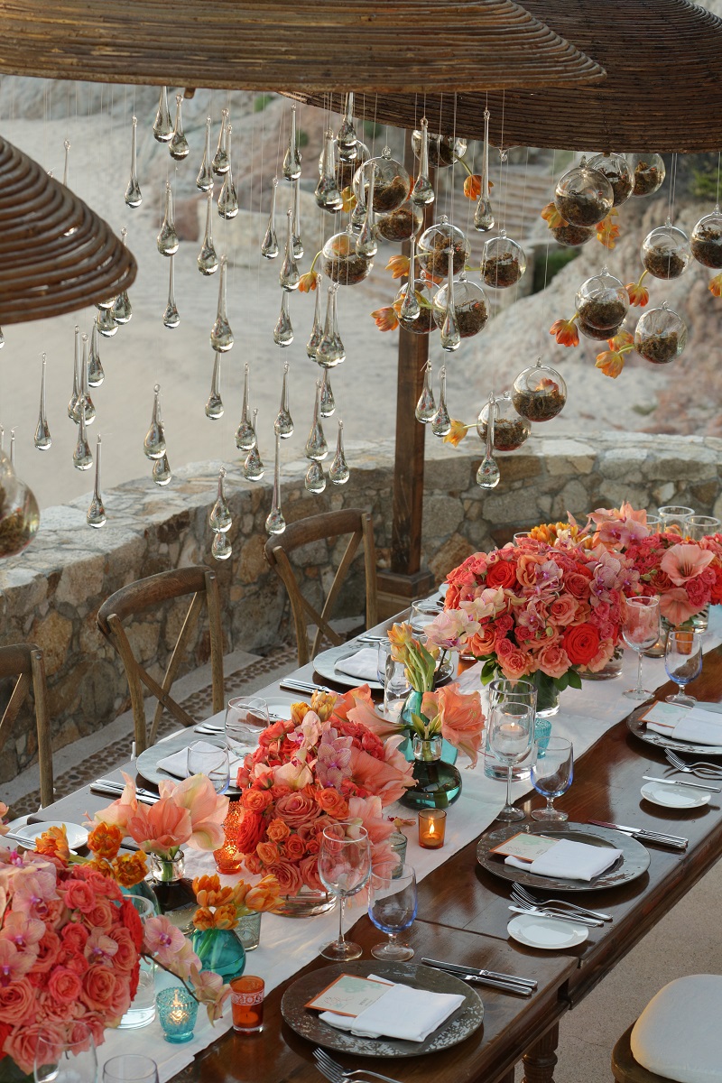 wooden tables for weddings mexico destination weddings esperanza resort 2