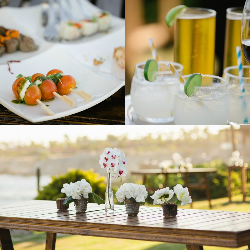 cocktail receptions for weddings esperanza resort cabo san lucas chris plus lynn photography elena damy floral design