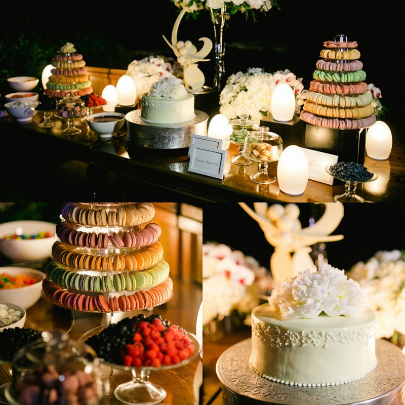 dessert bars cabo weddings macarons wedding cakes esperanza resort chris plus lynn photography