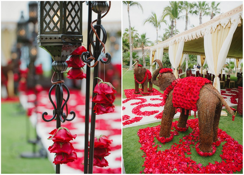 hindu elephants for indian weddings los cabos mexico elena damy
