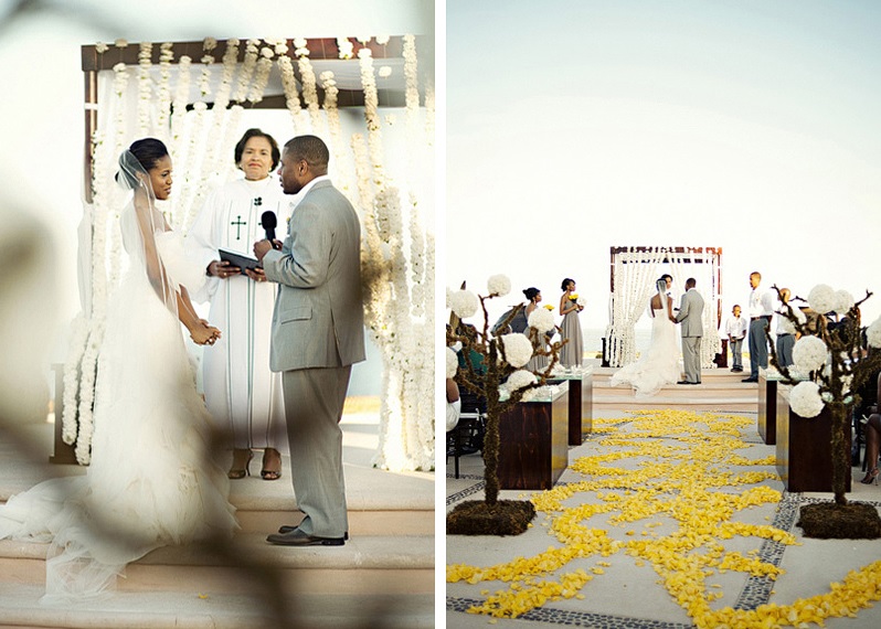 yellow-and-white-wedding-ceremony-outside-las-ventanas-meka-and-shon-17